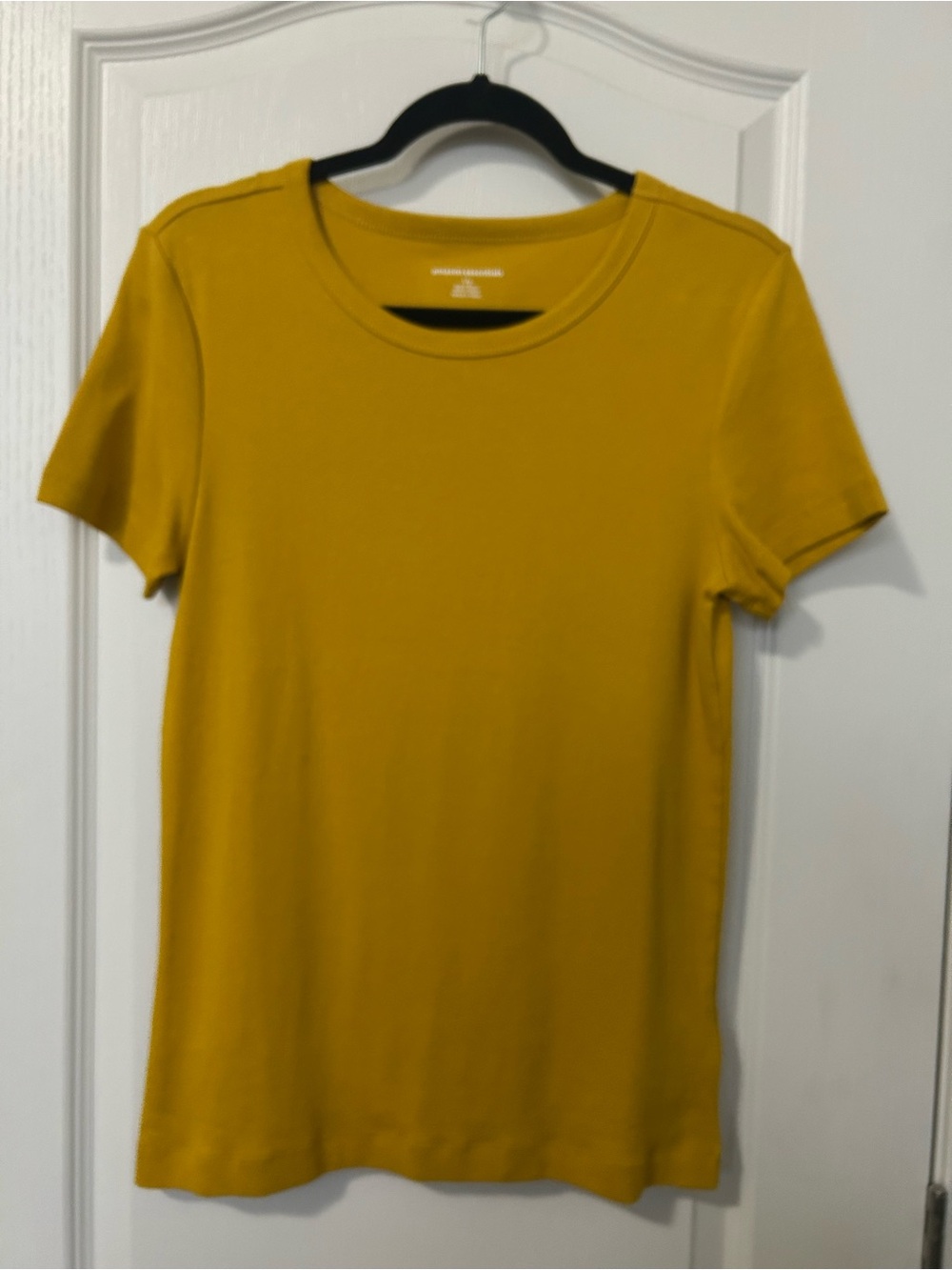 Amazon Essentials Mustard Short-Sleeve Crewneck Tee